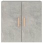 vidaXL Wandschrank Betongrau 60x30x60 cm Holzwerkstoff vidaXL Wandschrank Betongrau 60x30x60 cm Holzwerkstoff