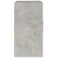 vidaXL Wandschrank Betongrau 60x30x60 cm Holzwerkstoff vidaXL Wandschrank Betongrau 60x30x60 cm Holzwerkstoff