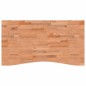 vidaXL Schreibtischplatte 110x(55-60)x1,5 cm Massivholz Buche vidaXL Schreibtischplatte 110x(55-60)x1,5 cm Massivholz Buche