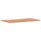 vidaXL Schreibtischplatte 110x(55-60)x1,5 cm Massivholz Buche vidaXL Schreibtischplatte 110x(55-60)x1,5 cm Massivholz Buche