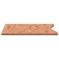 vidaXL Schreibtischplatte 110x(50-55)x1,5 cm Massivholz Buche vidaXL Schreibtischplatte 110x(50-55)x1,5 cm Massivholz Buche