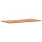 vidaXL Schreibtischplatte 110x(50-55)x1,5 cm Massivholz Buche vidaXL Schreibtischplatte 110x(50-55)x1,5 cm Massivholz Buche