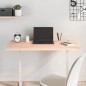 vidaXL Schreibtischplatte 100x60x2,5 cm Massivholz Buche vidaXL Schreibtischplatte 100x60x2,5 cm Massivholz Buche