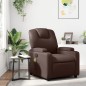 vidaXL Massagesessel Braun Kunstleder vidaXL Massagesessel Braun Kunstleder