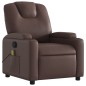 vidaXL Massagesessel Braun Kunstleder vidaXL Massagesessel Braun Kunstleder