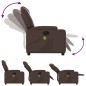 vidaXL Massagesessel Braun Kunstleder vidaXL Massagesessel Braun Kunstleder