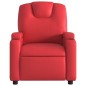 vidaXL Massagesessel Rot Kunstleder vidaXL Massagesessel Rot Kunstleder