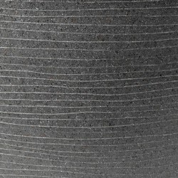 Capi Pflanzschale Arc Granite Niedrig 61x25 cm Anthrazit