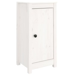 vidaXL Sideboards 2 Stk. Weiß 40x35x80 cm Massivholz Kiefer