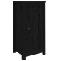 vidaXL Sideboards 2 Stk. Schwarz 40x35x80 cm Massivholz Kiefer vidaXL Sideboards 2 Stk. Schwarz 40x35x80 cm Massivholz Kiefer