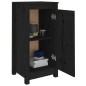 vidaXL Sideboards 2 Stk. Schwarz 40x35x80 cm Massivholz Kiefer vidaXL Sideboards 2 Stk. Schwarz 40x35x80 cm Massivholz Kiefer
