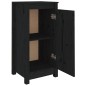 vidaXL Sideboards 2 Stk. Schwarz 40x35x80 cm Massivholz Kiefer vidaXL Sideboards 2 Stk. Schwarz 40x35x80 cm Massivholz Kiefer