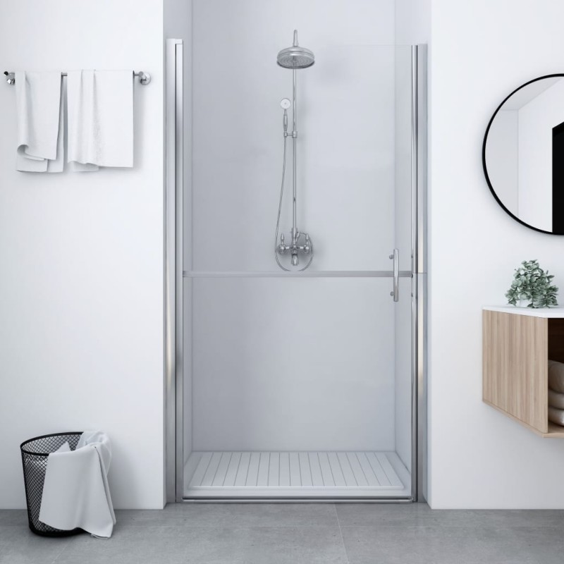 vidaXL Duschtür Hartglas 91x195 cm vidaXL Duschtür Hartglas 91x195 cm