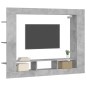 vidaXL TV-Schrank Betongrau 152x22x113 cm Holzwerkstoff vidaXL TV-Schrank Betongrau 152x22x113 cm Holzwerkstoff