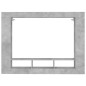 vidaXL TV-Schrank Betongrau 152x22x113 cm Holzwerkstoff vidaXL TV-Schrank Betongrau 152x22x113 cm Holzwerkstoff