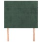 vidaXL Kopfteile 2 Stk. Dunkelgrün 90x5x78/88 cm Samt vidaXL Kopfteile 2 Stk. Dunkelgrün 90x5x78/88 cm Samt