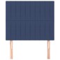 vidaXL Kopfteile 2 Stk. Blau 100x5x78/88 cm Stoff vidaXL Kopfteile 2 Stk. Blau 100x5x78/88 cm Stoff