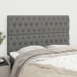 vidaXL Kopfteile 4 Stk. Dunkelgrau 72x5x78/88 cm Stoff vidaXL Kopfteile 4 Stk. Dunkelgrau 72x5x78/88 cm Stoff