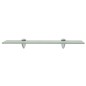 Schwebende Regale 2 Stk. Glas 50x20 cm 8 mm Schwebende Regale 2 Stk. Glas 50x20 cm 8 mm