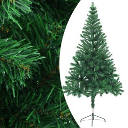 vidaXL Künstlicher Weihnachtsbaum Beleuchtung Ständer 150cm 380 Zweige