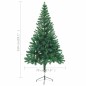 vidaXL Künstlicher Weihnachtsbaum Beleuchtung Ständer 150cm 380 Zweige vidaXL Künstlicher Weihnachtsbaum Beleuchtung Ständer 150cm 380 Zweige