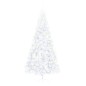 vidaXL Künstlicher Halb-Weihnachtsbaum Beleuchtung Ständer Weiß 210 cm vidaXL Künstlicher Halb-Weihnachtsbaum Beleuchtung Ständer Weiß 210 cm