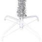 vidaXL Künstlicher Weihnachtsbaum Beleuchtung & Ständer Silber 240 cm vidaXL Künstlicher Weihnachtsbaum Beleuchtung & Ständer Silber 240 cm