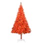 vidaXL Künstlicher Weihnachtsbaum mit Beleuchtung & Ständer Rot 180 cm vidaXL Künstlicher Weihnachtsbaum mit Beleuchtung & Ständer Rot 180 cm