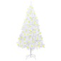 vidaXL Künstlicher Weihnachtsbaum Beleuchtung Buschige Zweige 150 cm vidaXL Künstlicher Weihnachtsbaum Beleuchtung Buschige Zweige 150 cm