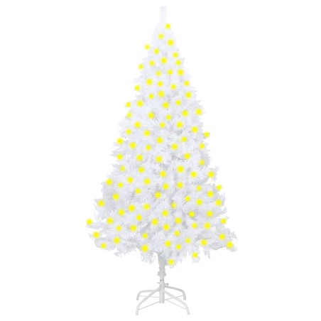 vidaXL Künstlicher Weihnachtsbaum Beleuchtung Buschige Zweige 210 cm