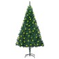vidaXL Künstlicher Weihnachtsbaum Beleuchtung Buschige Zweige 150 cm vidaXL Künstlicher Weihnachtsbaum Beleuchtung Buschige Zweige 150 cm