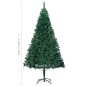 vidaXL Künstlicher Weihnachtsbaum Beleuchtung Buschige Zweige 150 cm vidaXL Künstlicher Weihnachtsbaum Beleuchtung Buschige Zweige 150 cm