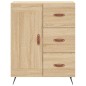 Highboard Sonoma-Eiche 69,5x34x180 cm Holzwerkstoff Highboard Sonoma-Eiche 69,5x34x180 cm Holzwerkstoff