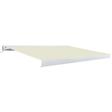 Motorisierte Kassetten-Markise 450x300 cm Creme