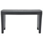 vidaXL Garten-Lounge-Set mit Auflagen 4-tlg. Kunststoff Anthrazit vidaXL Garten-Lounge-Set mit Auflagen 4-tlg. Kunststoff Anthrazit