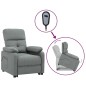 vidaXL Massagesessel mit Aufstehhilfe Dunkelgrau Stoff vidaXL Massagesessel mit Aufstehhilfe Dunkelgrau Stoff