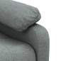 vidaXL Massagesessel mit Aufstehhilfe Dunkelgrau Stoff vidaXL Massagesessel mit Aufstehhilfe Dunkelgrau Stoff