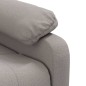 vidaXL Massagesessel mit Aufstehhilfe Taupe Stoff vidaXL Massagesessel mit Aufstehhilfe Taupe Stoff