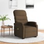 vidaXL Massagesessel mit Aufstehhilfe Braun Stoff vidaXL Massagesessel mit Aufstehhilfe Braun Stoff