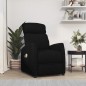 vidaXL Massagesessel mit Aufstehhilfe Schwarz Stoff vidaXL Massagesessel mit Aufstehhilfe Schwarz Stoff