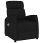 vidaXL Massagesessel mit Aufstehhilfe Schwarz Stoff vidaXL Massagesessel mit Aufstehhilfe Schwarz Stoff