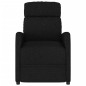 vidaXL Massagesessel mit Aufstehhilfe Schwarz Stoff vidaXL Massagesessel mit Aufstehhilfe Schwarz Stoff