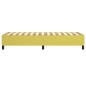 vidaXL Boxspringbett Grün 90x200 cm Stoff vidaXL Boxspringbett Grün 90x200 cm Stoff