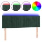 vidaXL LED Kopfteil Dunkelgrün 144x5x78/88 cm Samt vidaXL LED Kopfteil Dunkelgrün 144x5x78/88 cm Samt