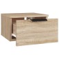 vidaXL Wand-Nachttische 2 Stk. Sonoma-Eiche 34x30x20 cm vidaXL Wand-Nachttische 2 Stk. Sonoma-Eiche 34x30x20 cm