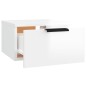 vidaXL Wand-Nachttisch Hochglanz-Weiß 34x30x20 cm vidaXL Wand-Nachttisch Hochglanz-Weiß 34x30x20 cm