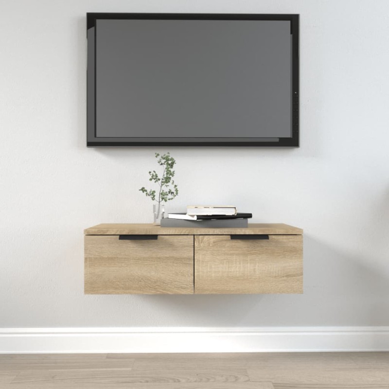 vidaXL Wandschrank Sonoma-Eiche 68x30x20 cm Holzwerkstoff vidaXL Wandschrank Sonoma-Eiche 68x30x20 cm Holzwerkstoff