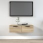 vidaXL Wandschrank Sonoma-Eiche 68x30x20 cm Holzwerkstoff vidaXL Wandschrank Sonoma-Eiche 68x30x20 cm Holzwerkstoff