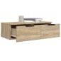 vidaXL Wandschrank Sonoma-Eiche 68x30x20 cm Holzwerkstoff vidaXL Wandschrank Sonoma-Eiche 68x30x20 cm Holzwerkstoff