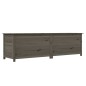 vidaXL Outdoor-Kissenbox Anthrazit 200x50x56 cm Massivholz Tanne vidaXL Outdoor-Kissenbox Anthrazit 200x50x56 cm Massivholz Tanne